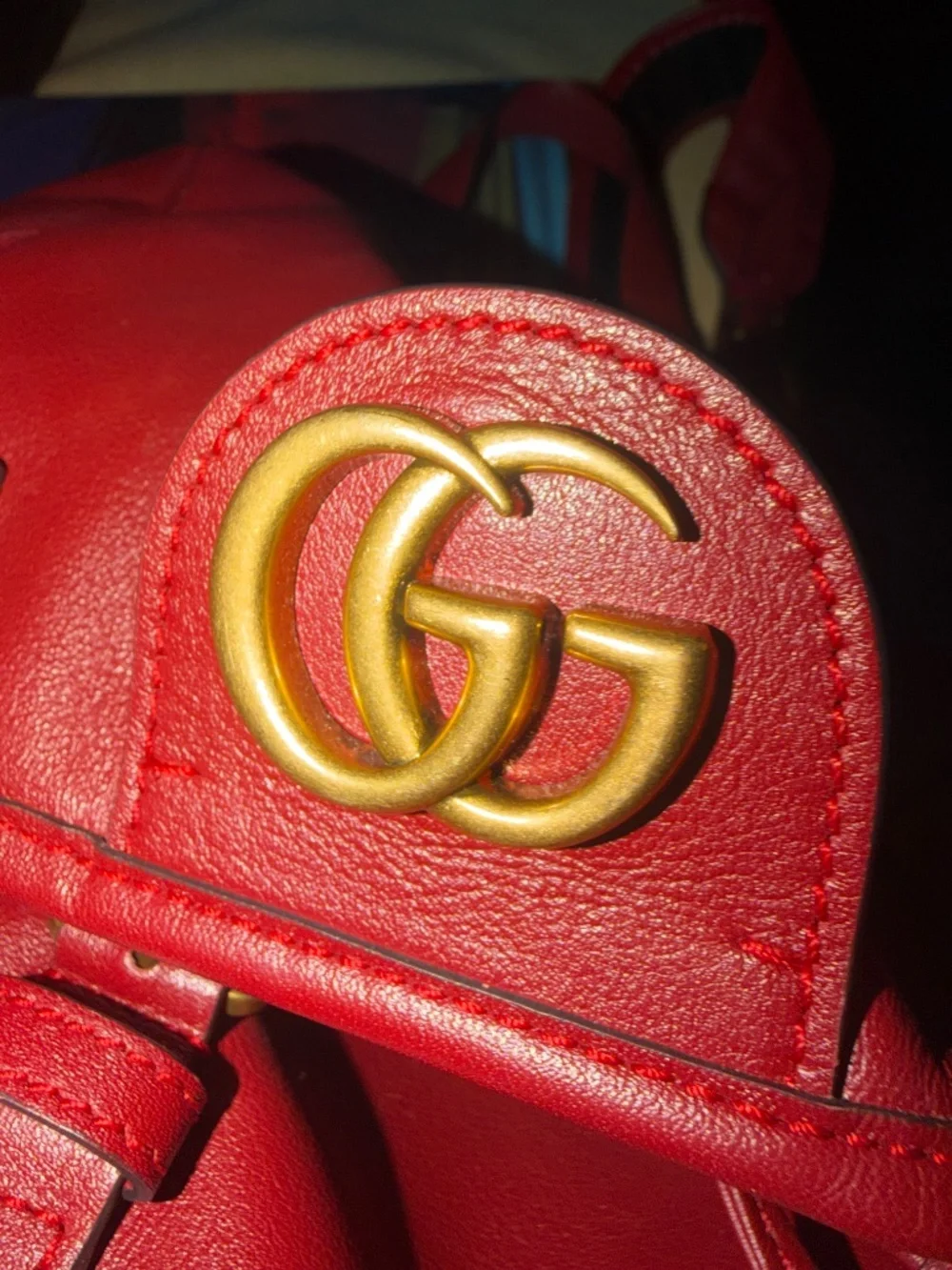 Gucci Re(Belle) Leather Backpack